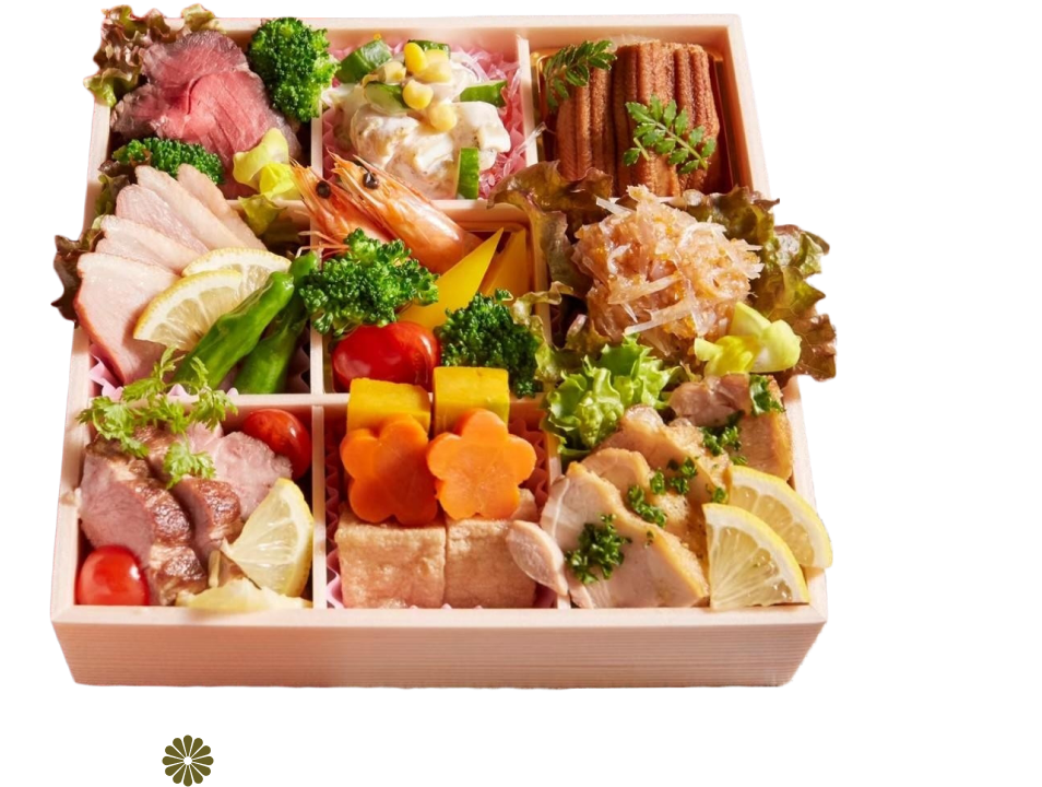 幸せ9マスいただきます弁当